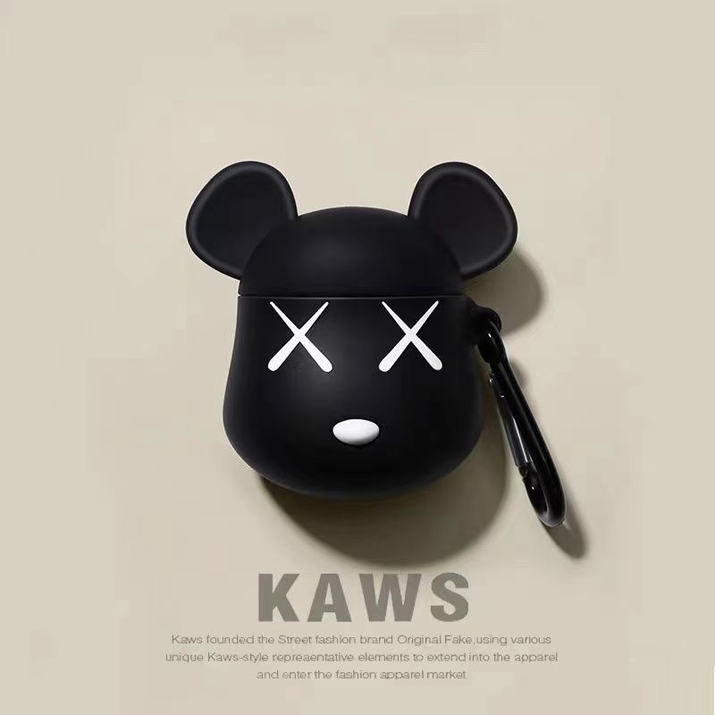 カウズ ブランド AirPods 3ケース かわいい 熊キャラクター KAWS エア