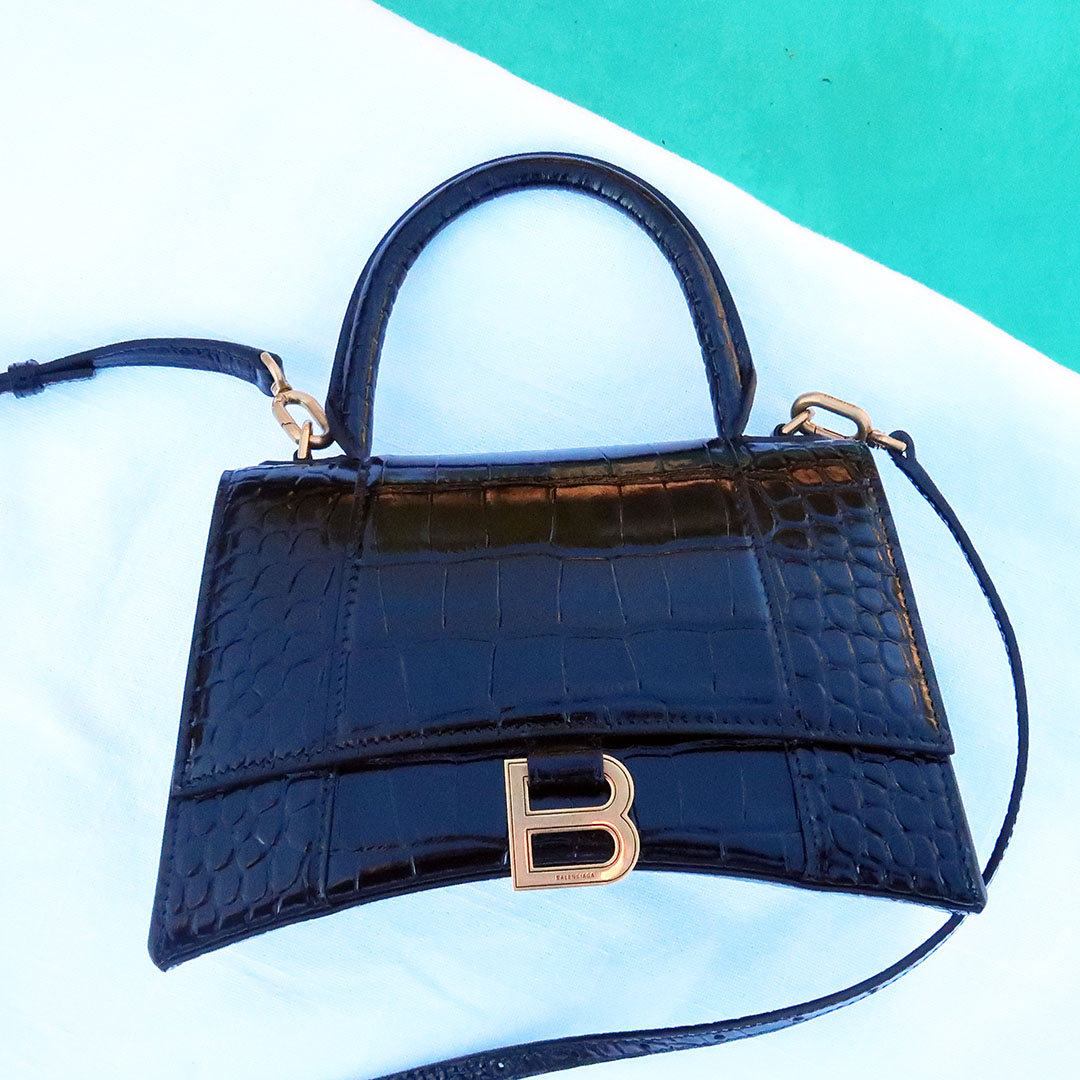 Balenciaga Hourglass top handle bag review – Bay Area Fashionista