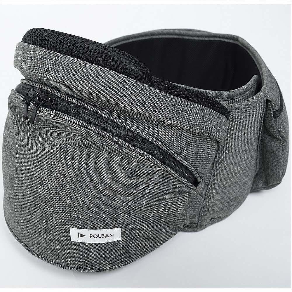 POLBAN ポルバン のせる抱っこひも POLBAN ADVANCE 抱っこ紐 グレー 美