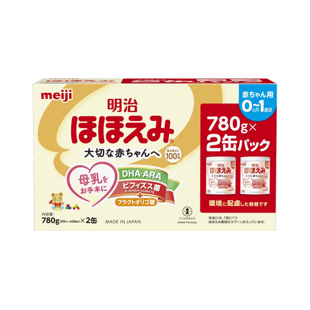 明治ほほえみ 780g x 2缶【粉ミルク】 | マタニティ・ベビー用品通販の
