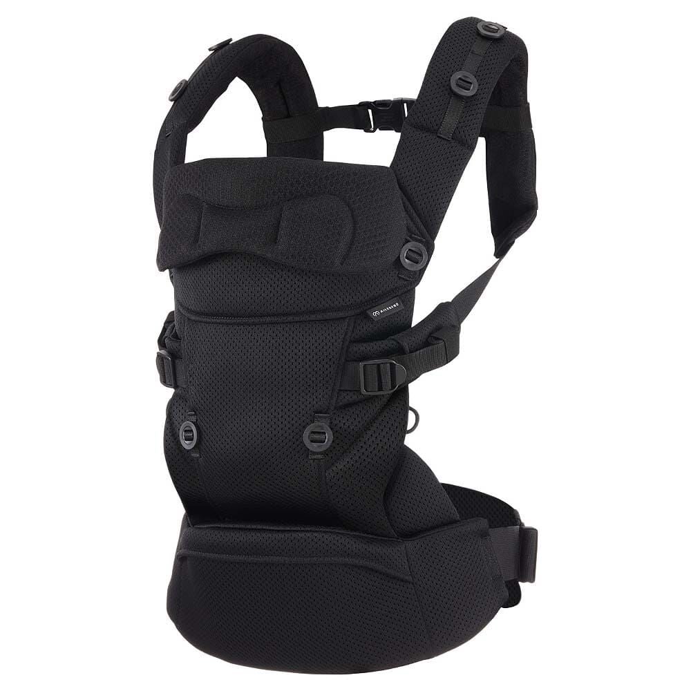 美品✨エールべべ ベビーキャリア スリー ブラック メッシュ BB900