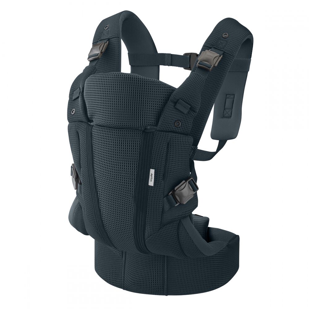 Aprica アップリカ ラクリス AB (ネイビー) 抱っこ紐 新生児タテ対面