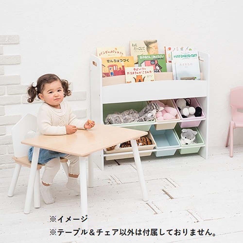 キッズテーブル＆チェア (ナチュラルホワイト) ベビーザらス限定