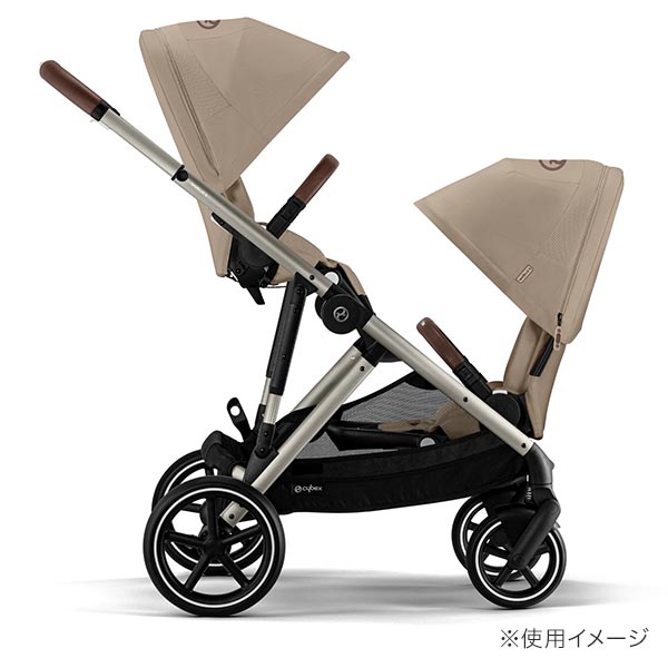 サイベックス ガゼルS シートユニット アーモンドベージュ cybex GAZELLE S
