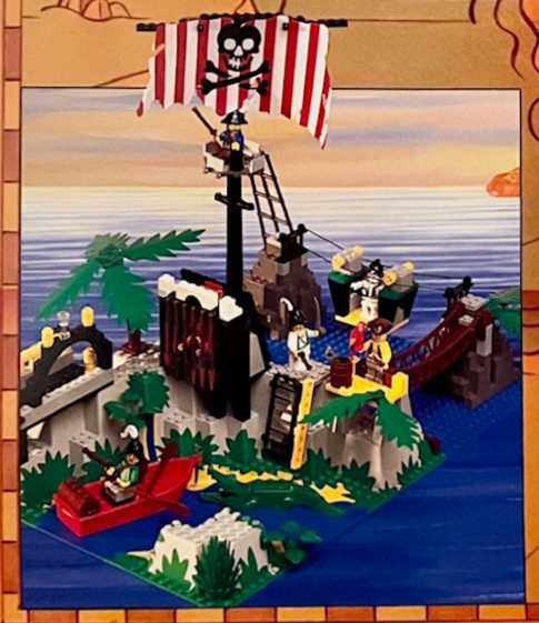 6281: Pirates Perilous Pitfall - Back of the Box Builds
