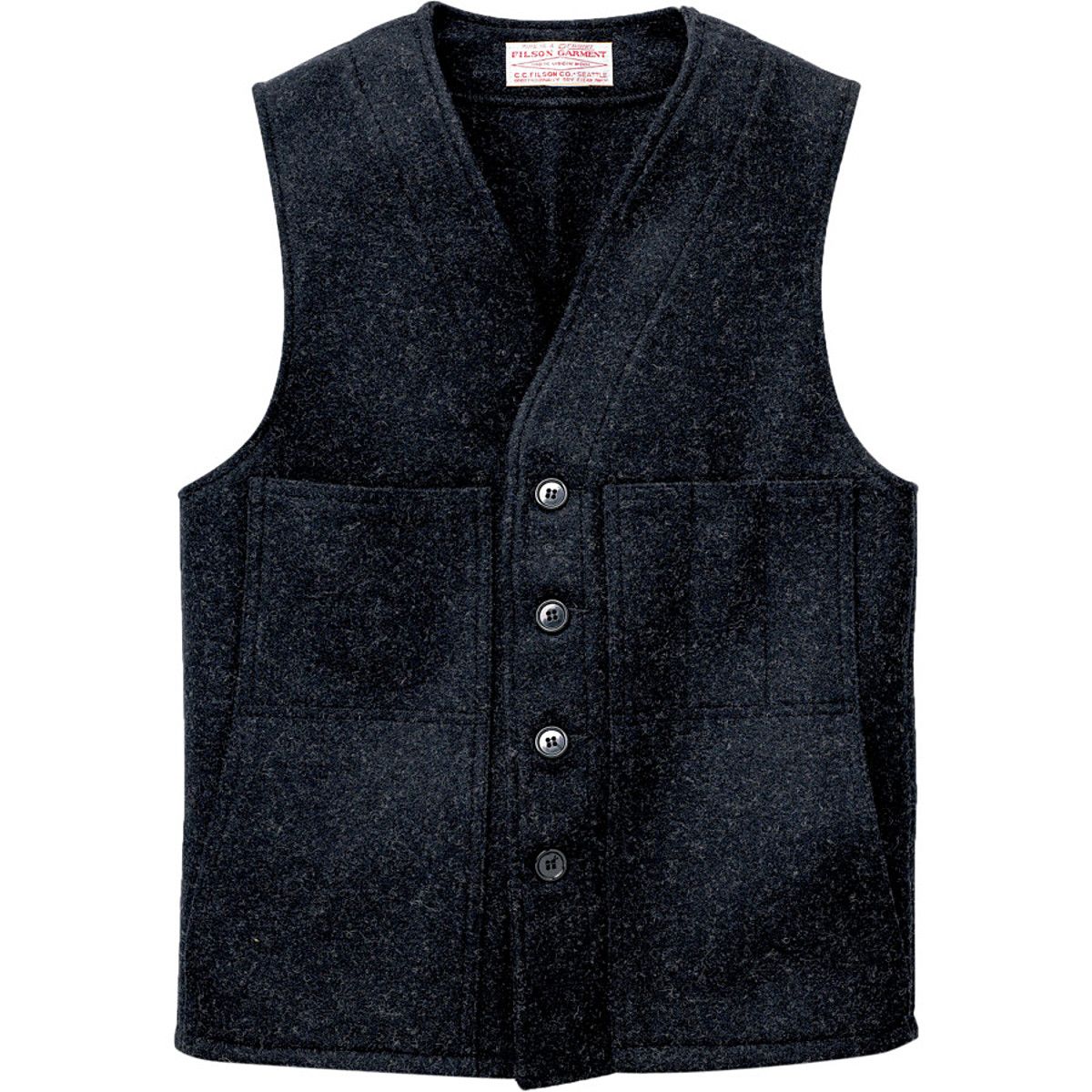 Filson Mackinaw Wool Vest - Men's - Clothing