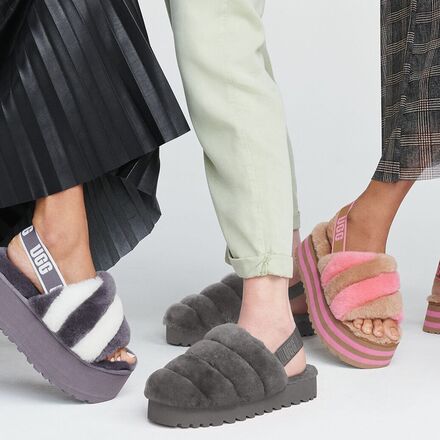 UGG Super Fluff Slipper - Women's - Footwear