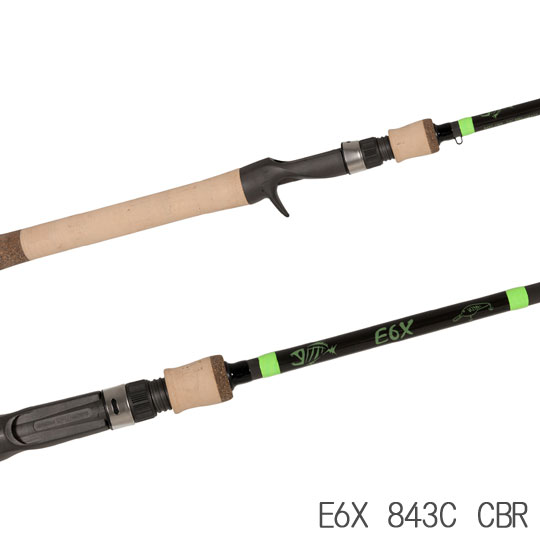 Gルーミス E6X 843C CBR G-Loomis ［クランキング用］ - 【バス