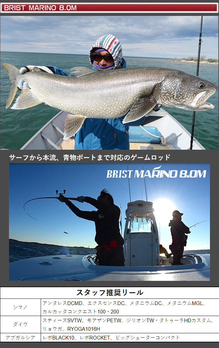 フィッシュマン ブリスト マリノ FBR-106MH FISHMAN BRIST MARINO