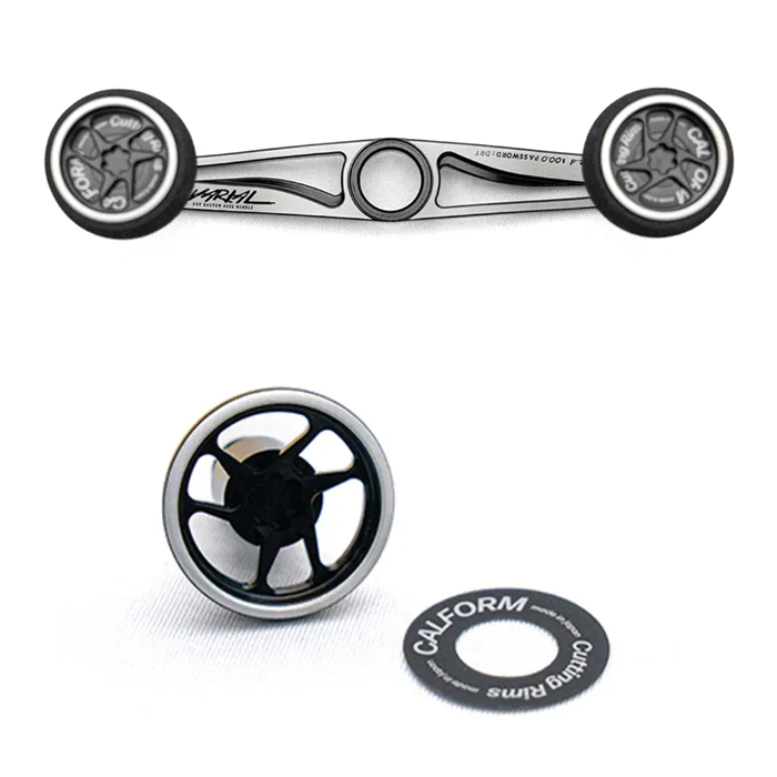 DRT バリアル ハンドル カルフォームVer ブラック×ホワイト （87mm