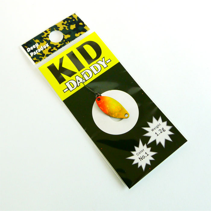 10色/各1枚セット】ディープパラドックス キッドダディ 1.2g - 【バス