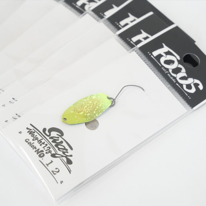 全15色/各1枚セット】フォーカス スウェイ 1.7g Sway - 【バス