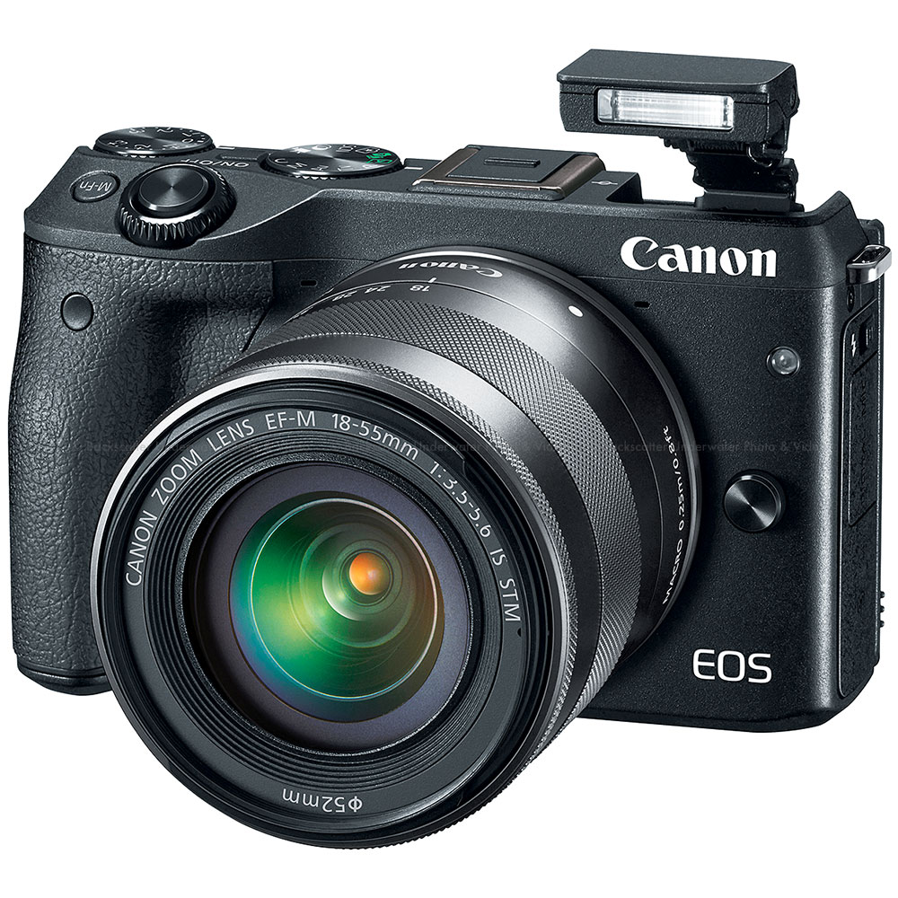Canon EOS M3 EF-M 18-55mm IS STM Kit Black
