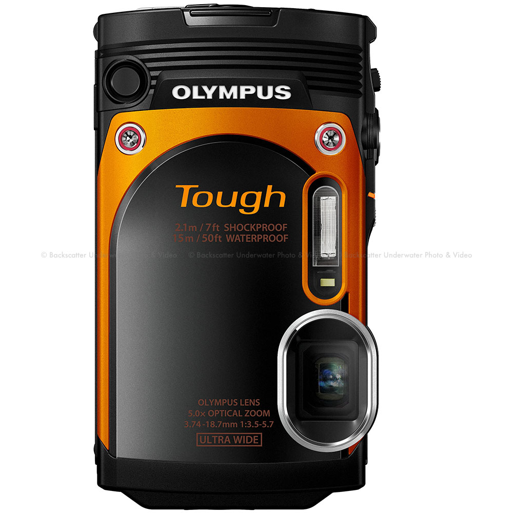 Olympus Tough TG-860 Waterproof Compact Camera - Orange/Black
