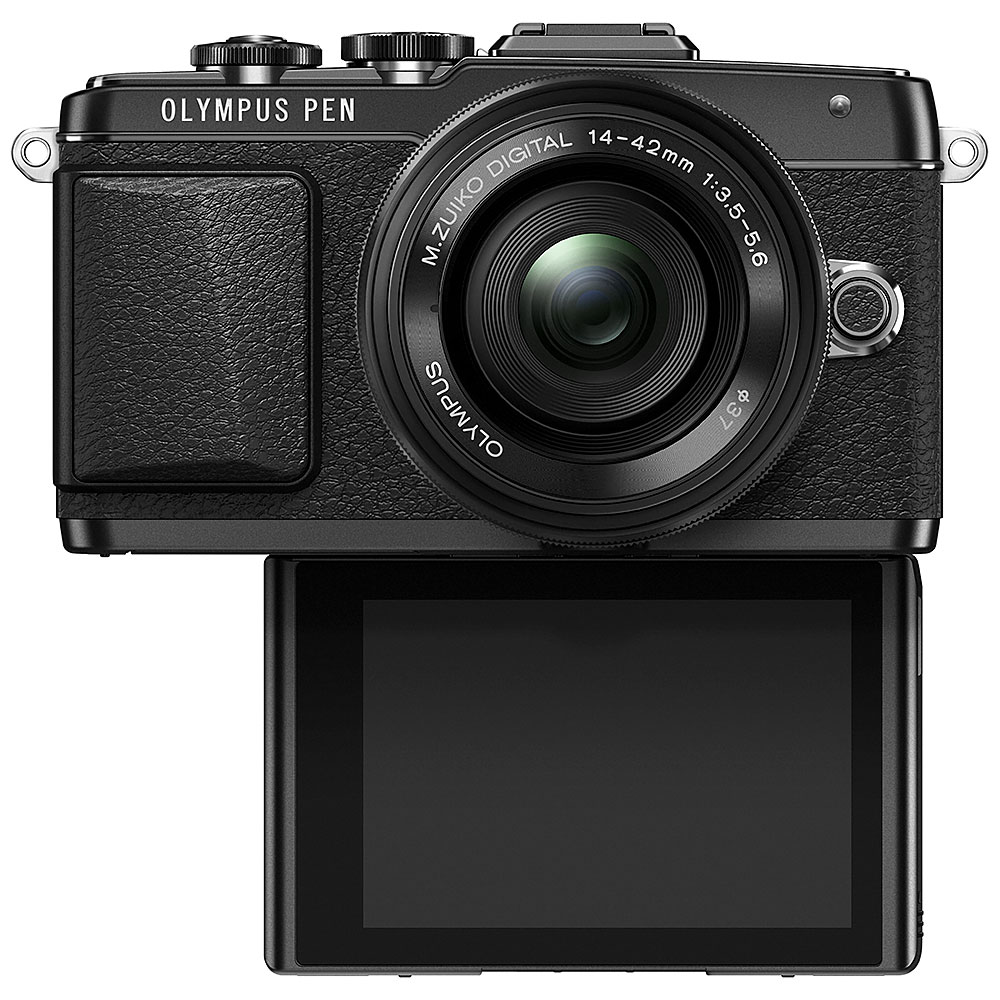 Olympus PEN E-PL7 Micro 4:3 Mirrorless Camera - Black Body Only