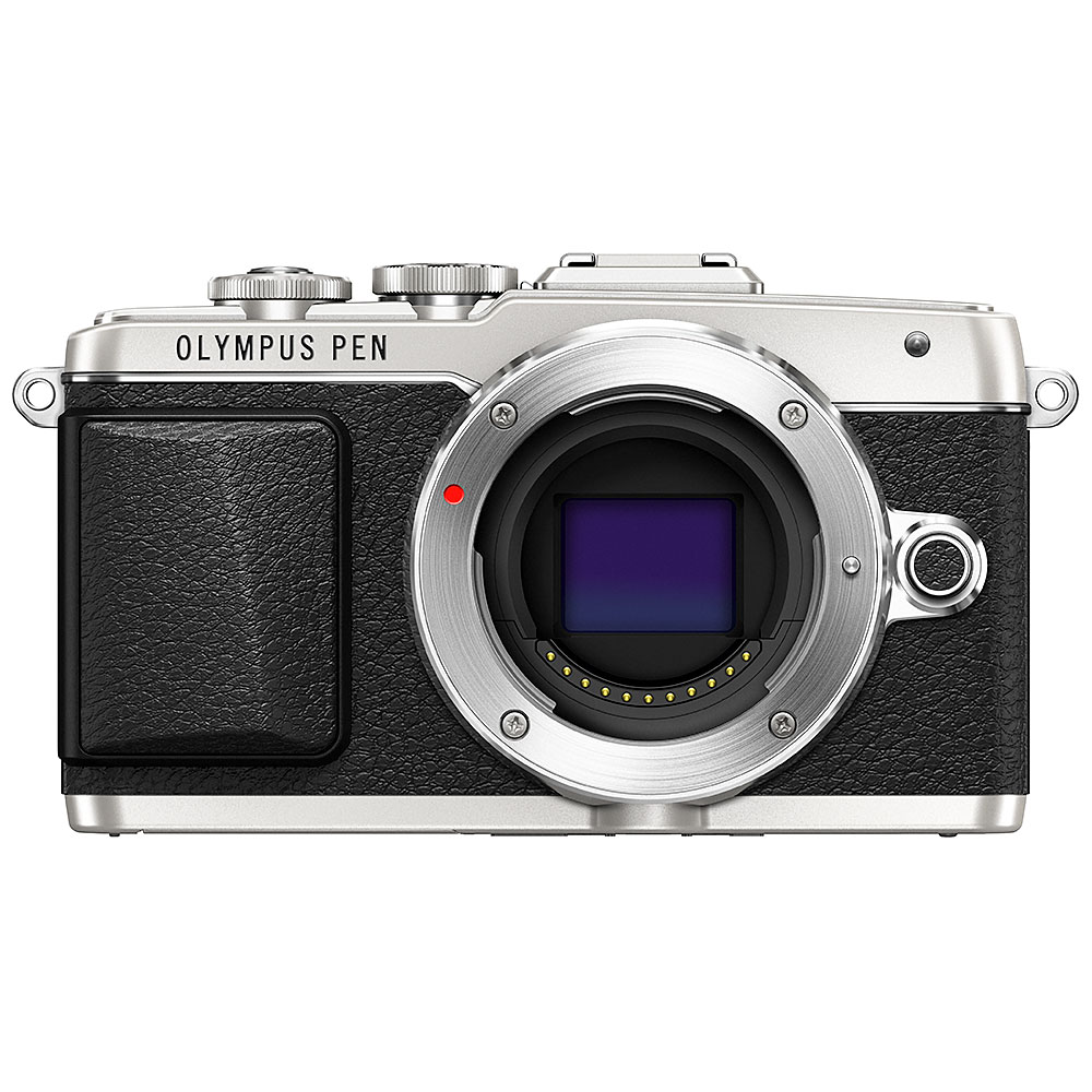 Olympus PEN E-PL7 Micro 4:3 Mirrorless Camera - Silver Body Only