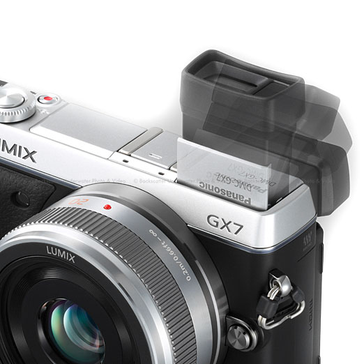 Panasonic LUMIX DMC-GX7 Interchangeable Lens (DSLM) Camera - Silver