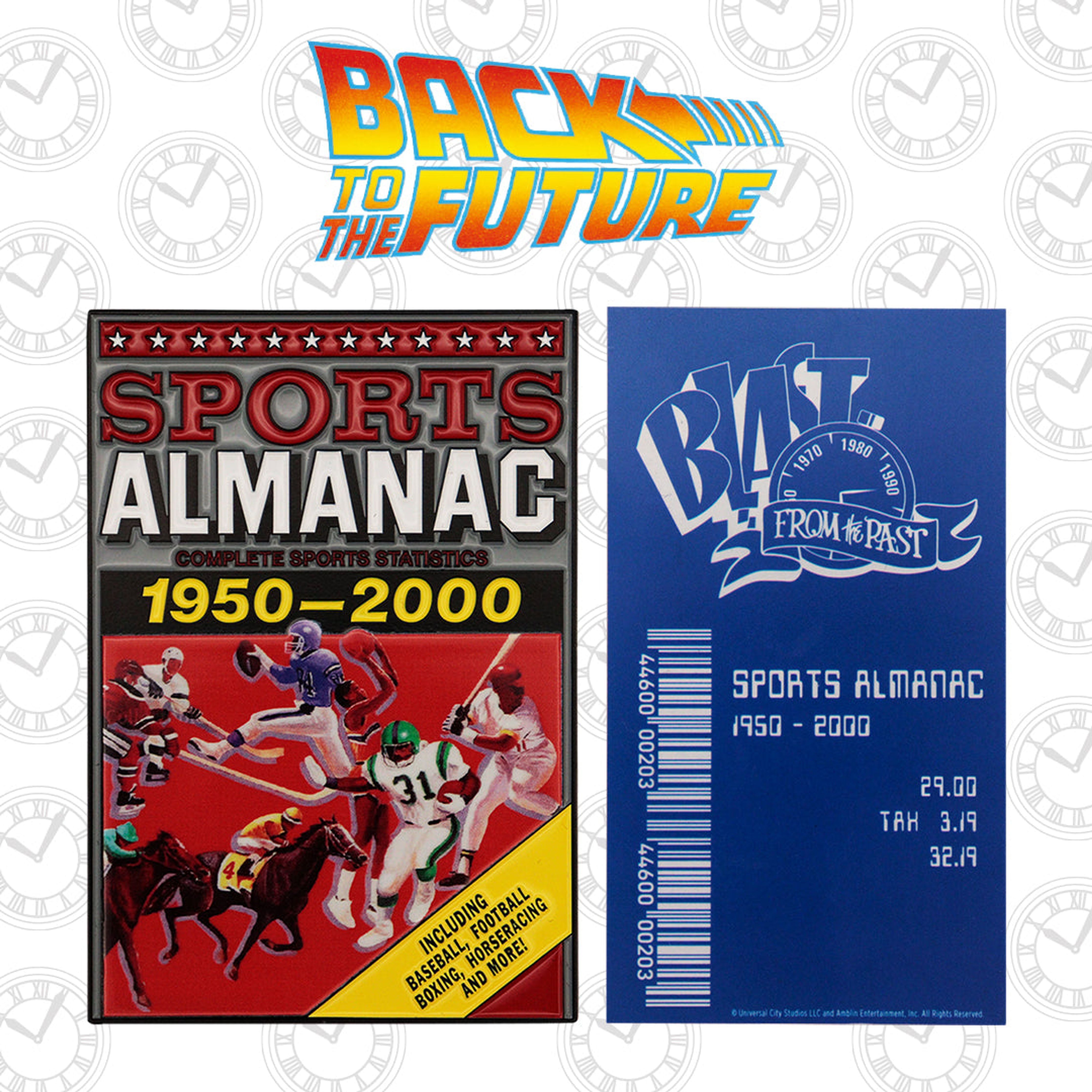 Back to the Future Limited Edition Sports Almanac Ingot - – Back