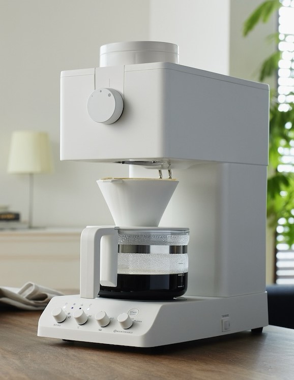 café Bach 田口護 監修 ツインバード全自動コーヒーメーカー ホワイト