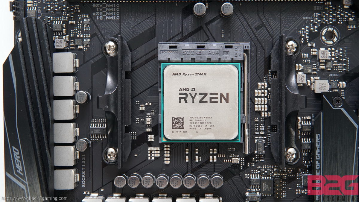 AMD Ryzen 7 2700X 8-Core Processor Review - Back2Gaming