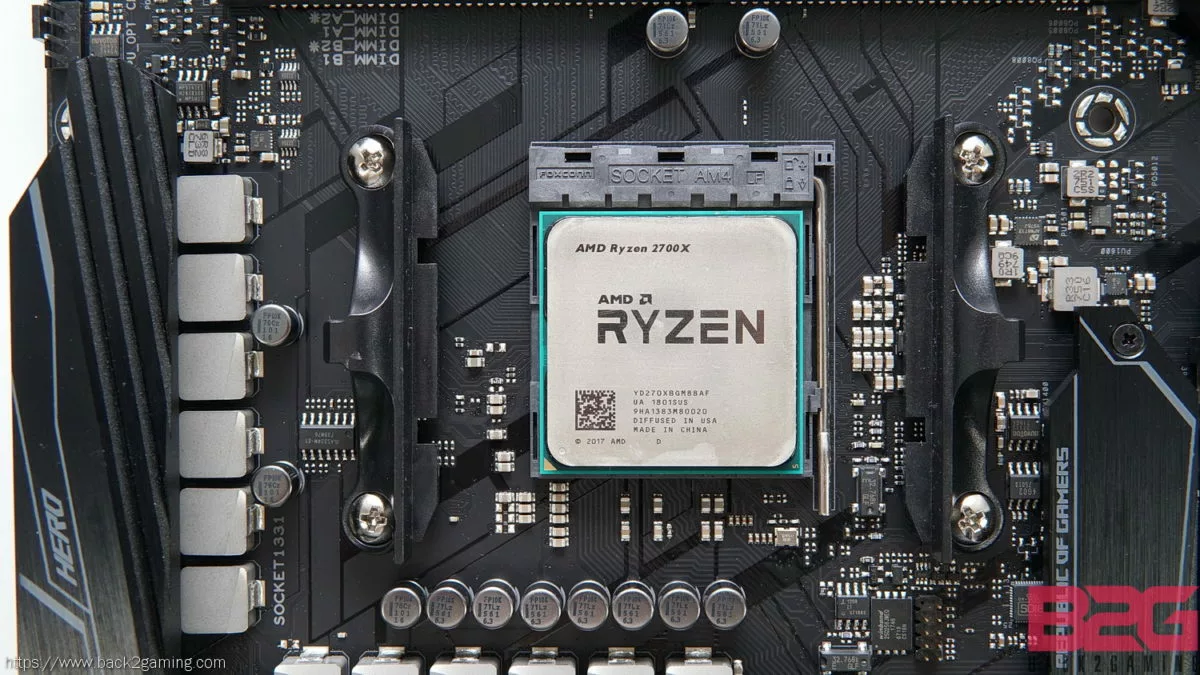 AMD Ryzen 7 2700X 8-Core Processor Review - Back2Gaming