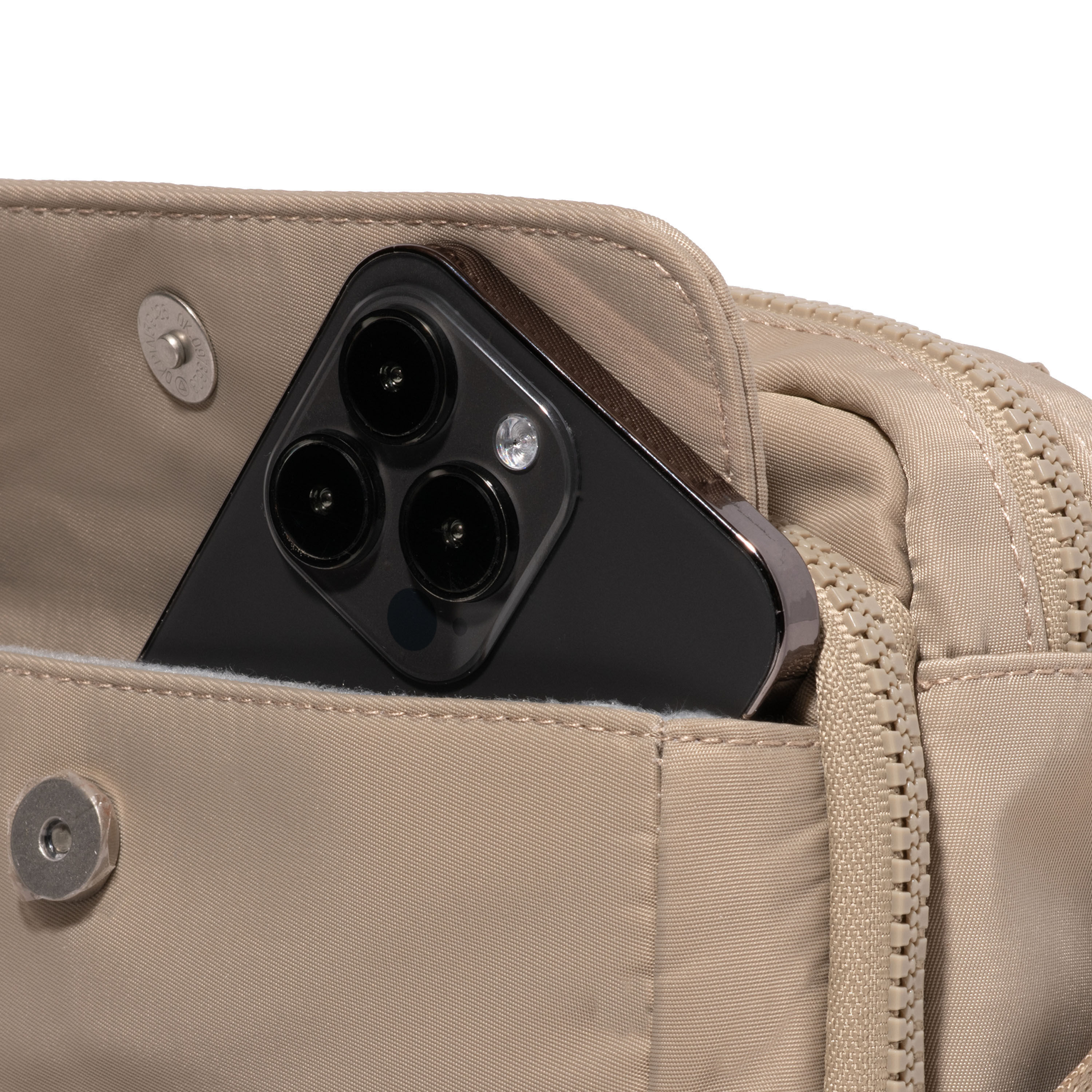 Modern Double Zip Crossbody