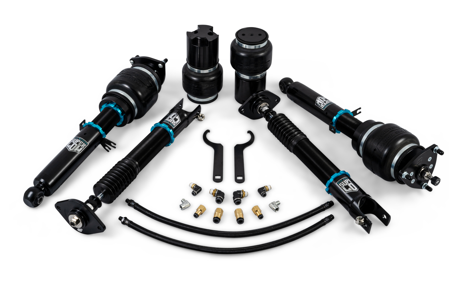 Nissan Z, 370Z & Infiniti G37 Super Low Four-Corner Air Suspension