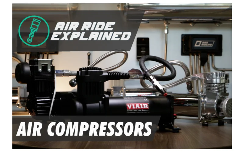 Viair 485C Gen 2 Compressor Dual Pack Black | Bag Riders
