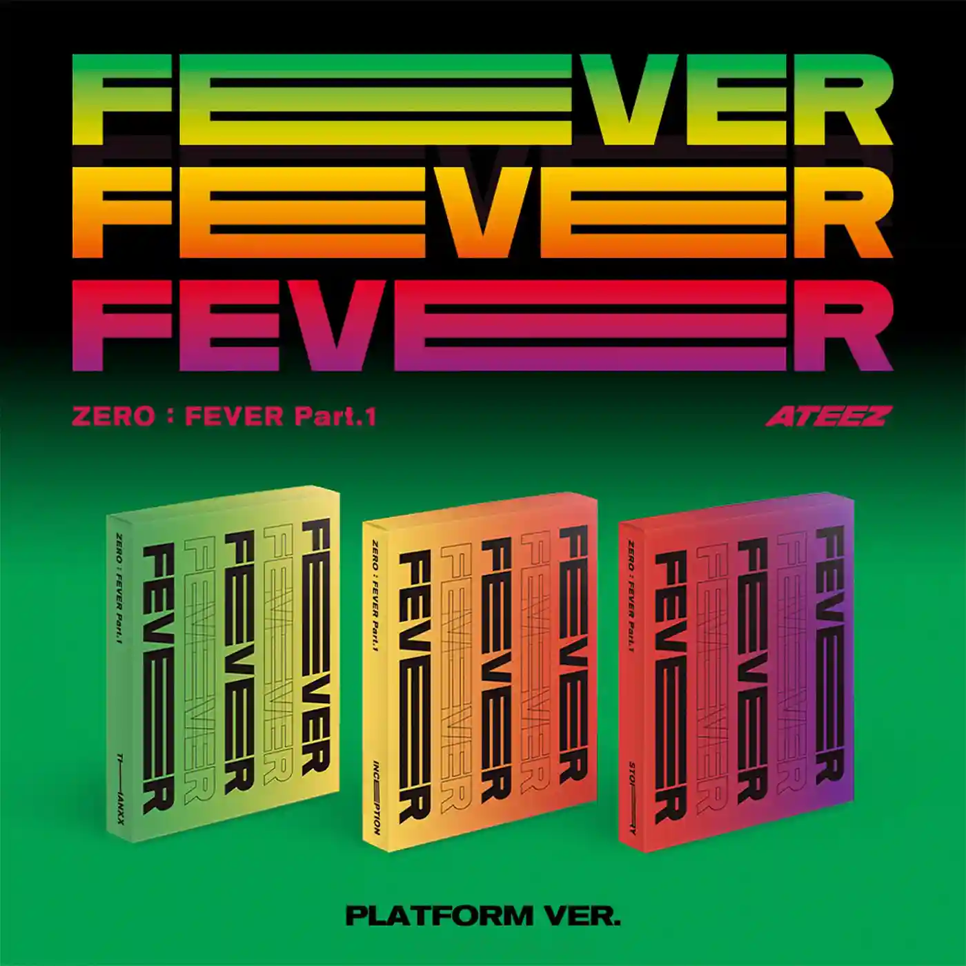 ATEEZ – Zero : Fever Part.1 [Platform Ver.] – Bak Bak K-Pop Store