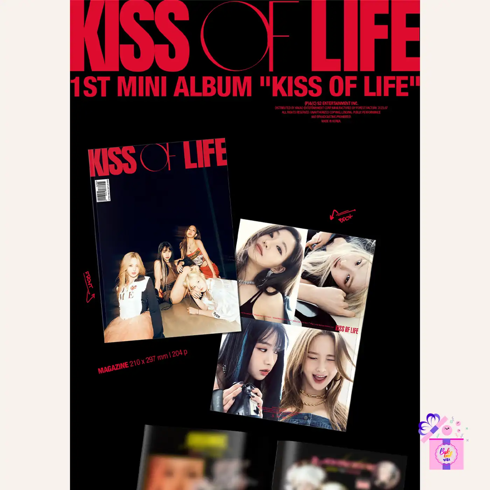KISS OF LIFE – KISS OF LIFE (1st Mini Album) – Bak Bak K-Pop Store