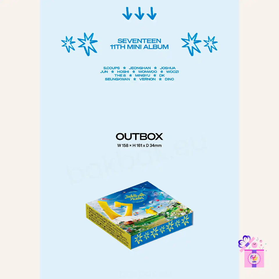 SEVENTEEN – Seventeenth Heaven [CARAT Ver.] – Bak Bak K-Pop Store