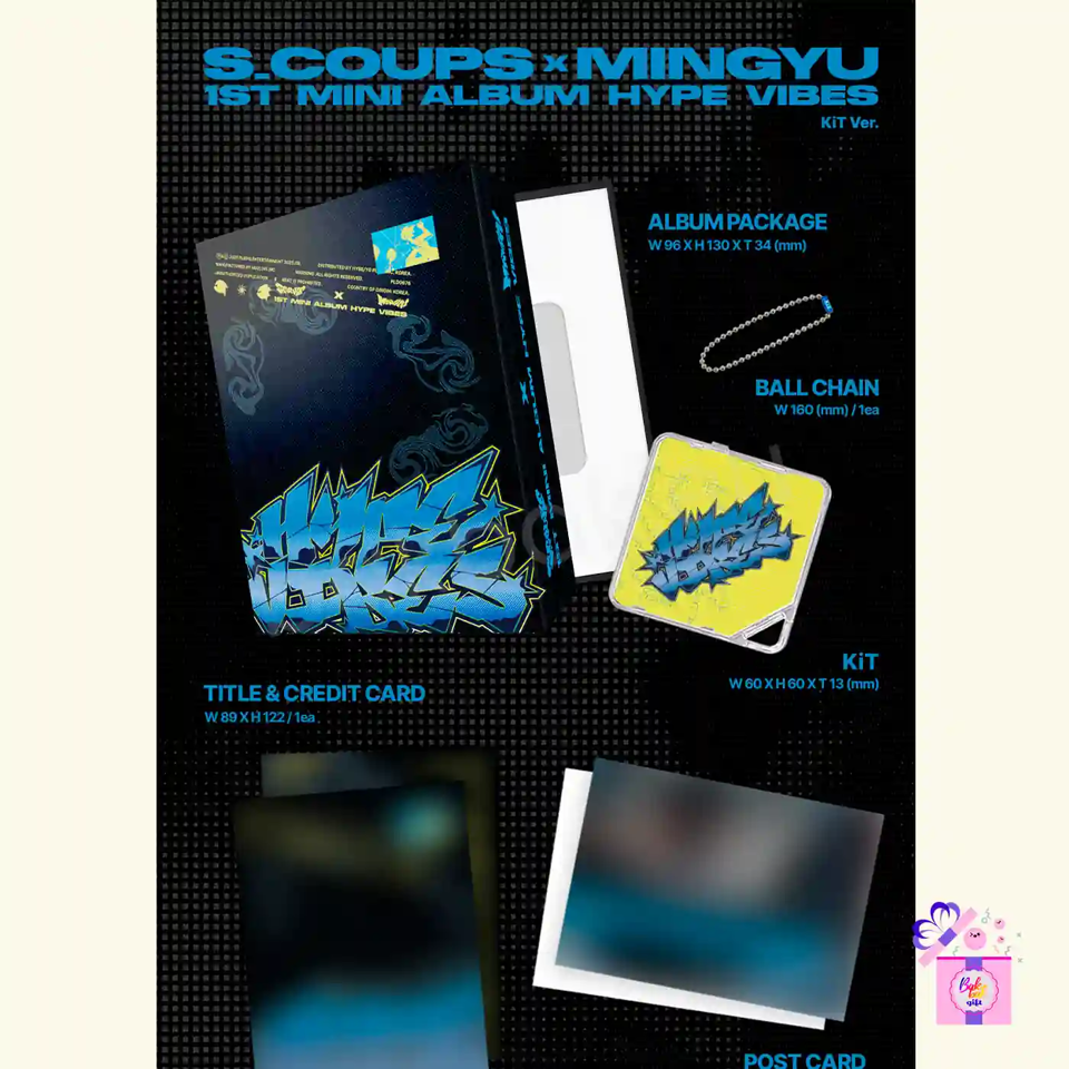 S.COUPS X MINGYU (CxM SEVENTEEN) – HYPE VIBES (KiT Ver.) [1st Mini