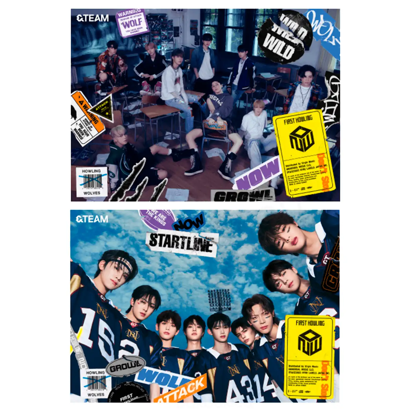 &TEAM – First Howling : NOW [Limited Edition] – Bak Bak K-Pop Store