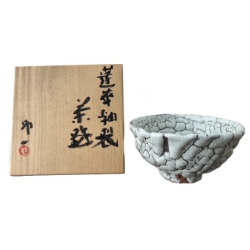 福島武山「赤絵鳳凰文 九谷佐野窯花瓶」の買取実績｜長野県長野市 花入