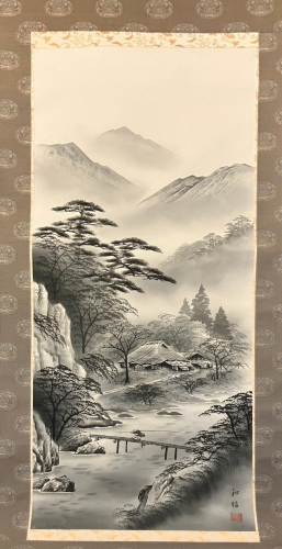 山水画掛軸買取なら獏 | 最新の価格相場で安心の高価買取