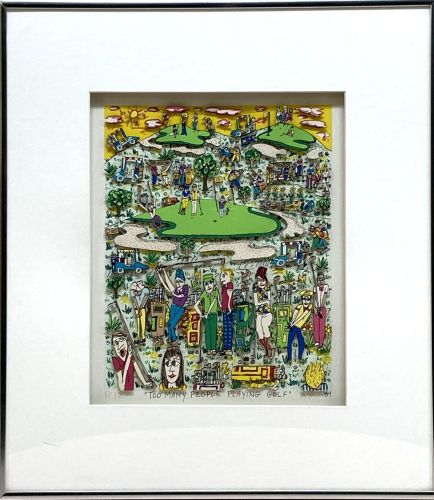 ジェームス・リジィ「TOO MANY PEOPLE PLAYING GOLF」の買取実績｜東京