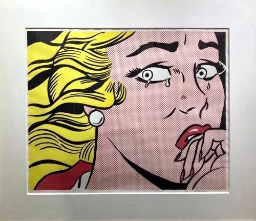ロイ・リキテンスタイン「Crying girl（泣く女）」 の買取実績｜東京都
