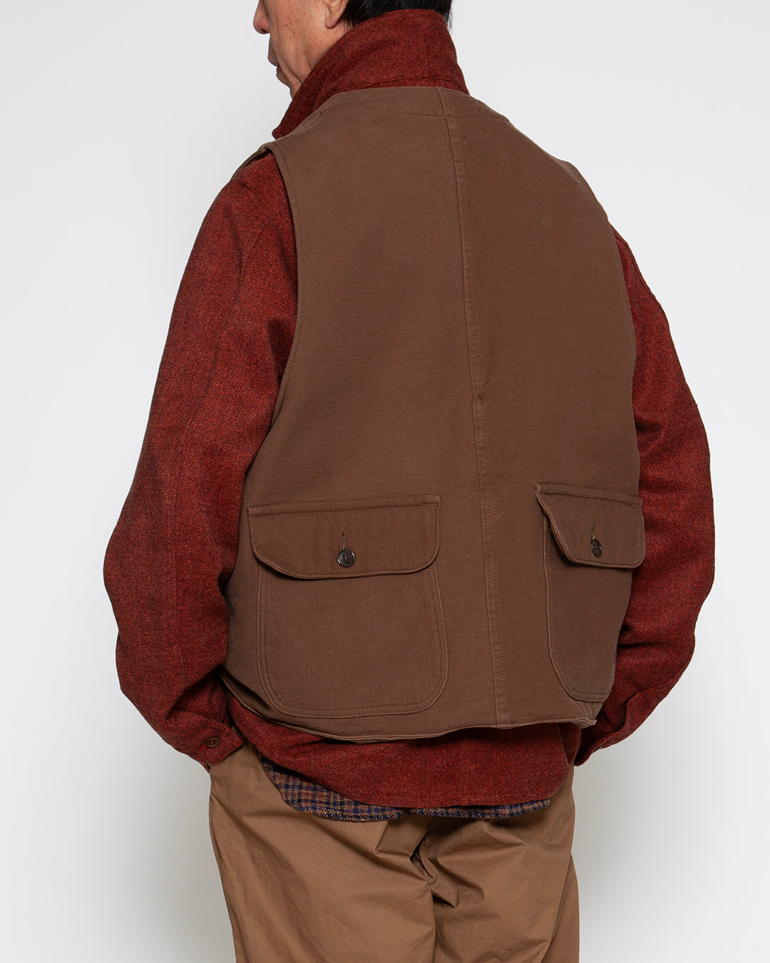 CV002 - GAME VEST / Brown – THE CORONA UTILITY