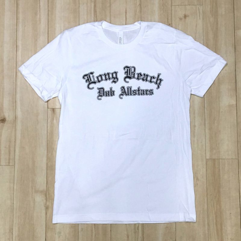 LONGBEACH DUB ALLSTARS / Logo 半袖 Tシャツ WHITE
