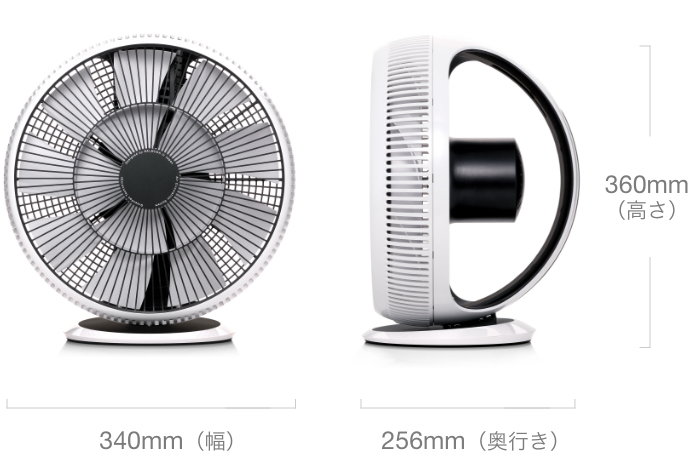 スペック | GreenFan Cirq | BALMUDA（バルミューダ）公式サイト