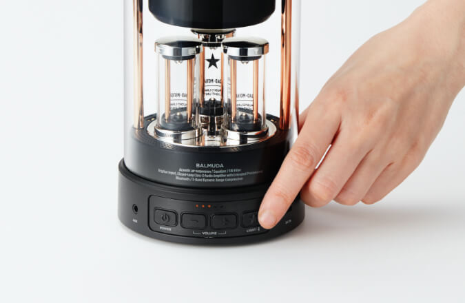 セッティング | BALMUDA The Speaker | BALMUDA（バルミューダ）公式サイト