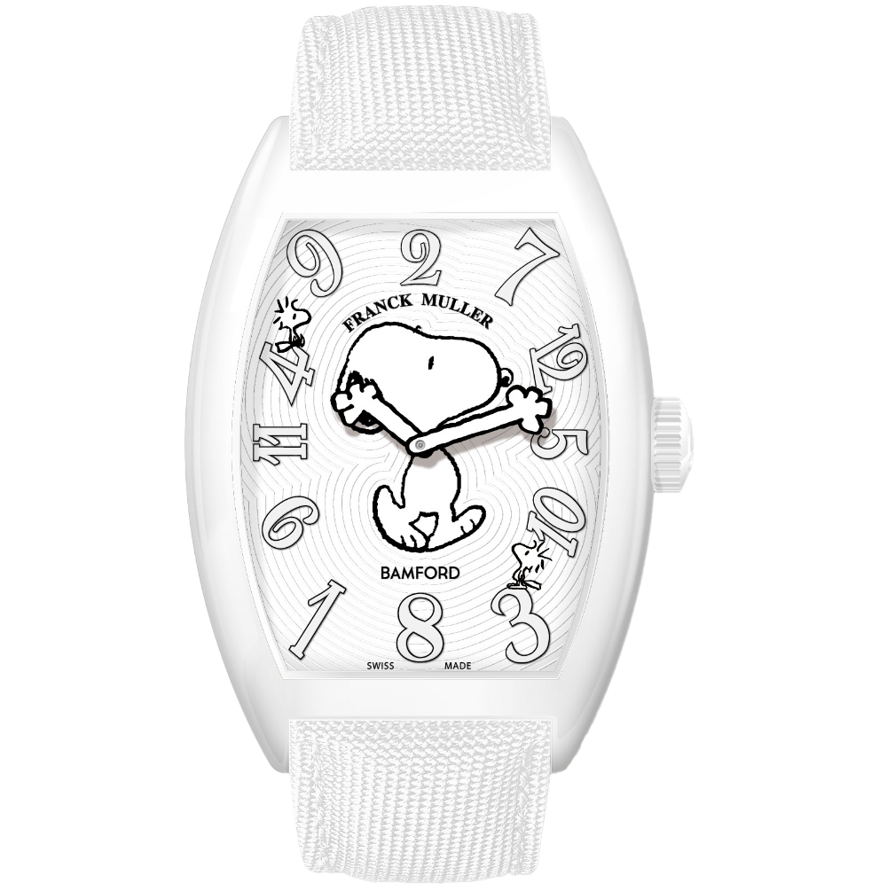 Franck Muller Crazy Hours X BWD Arctic Snoopy Limited-Edition