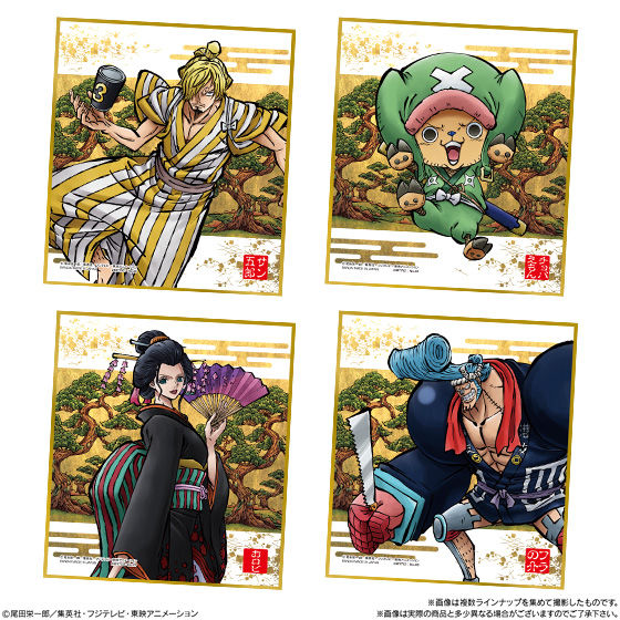 ワンピース色紙ART～ワノ国編～｜発売日：2019年10月14日｜バンダイ