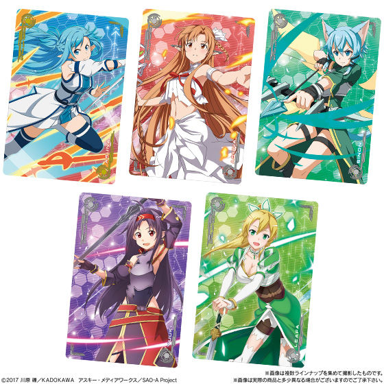 ソードアート・オンラインウエハース｜発売日：2018年11月19日