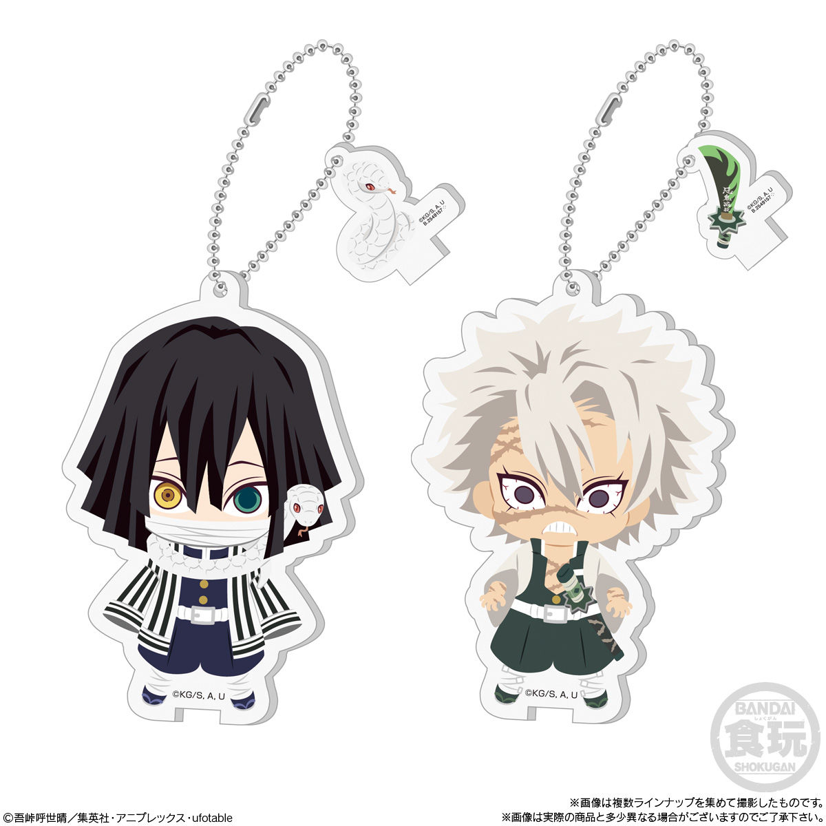 鬼滅の刃 全員集中！みつめてアクリルチャーム2｜発売日：2021年1月18