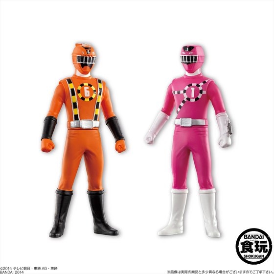 ソフビヒーロー 烈車戦隊トッキュウジャー 乗り換えバトルスペシャル