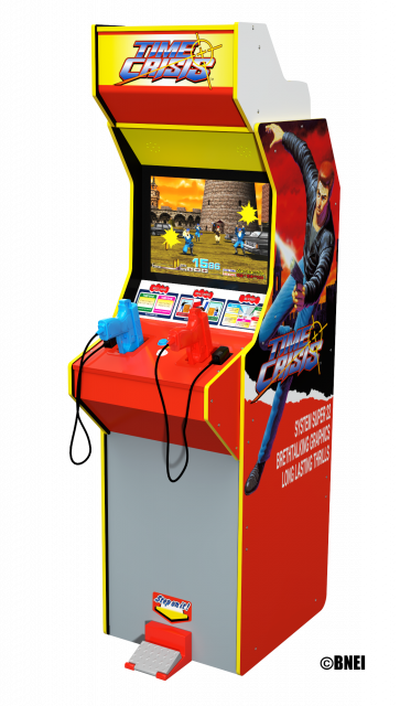 北米等向け家庭用ゲーム機「TIME CRISIS™ Deluxe Arcade Machine」を
