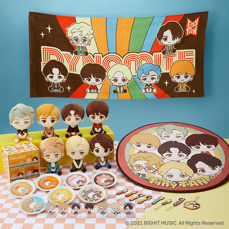 ニュースリリース :『一番くじTinyTAN Dynamite』BTSのヒット曲
