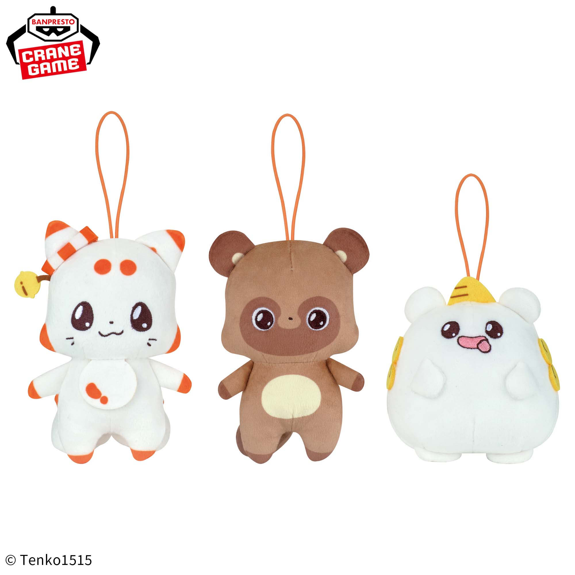 二尾の小狐てnこ わくわくおでかけぬいぐるみ│株式会社BANDAI