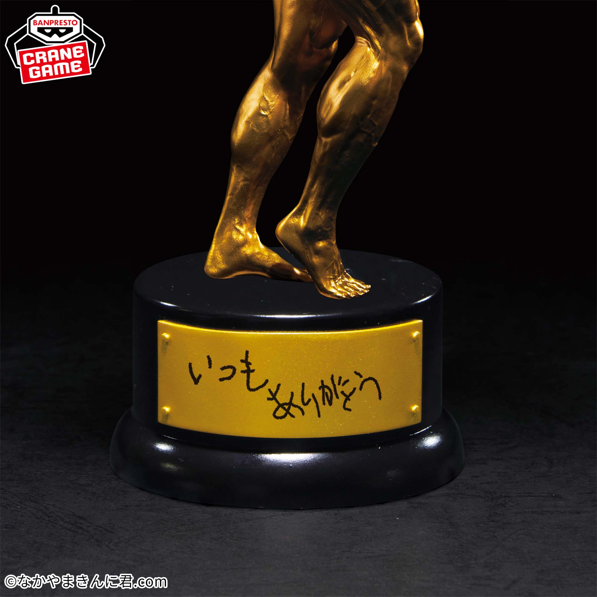 MUSCLE STARS PIECE なかやまきんに君～りそうの姿トロフィー～│株式